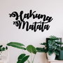 Wallity Hakuna Matata Escultura de pared